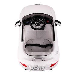 12V Audi TT Electric Kids Ride On Car MP3 LED Lights Remote Control Licensed WH