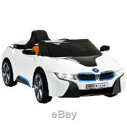 12V BMW I8 Power Electric Battery Kids Ride on Car 4 Speed with RC MP3 FM White
