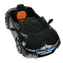 12V BMW I8 Power Electric Kid Ride on Car 4 Speed Full Suspension with RC MP3 BLK