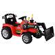 12v Battery Powered Kids Ride On Bulldozer Tractor Excavator Truck Electric Toys