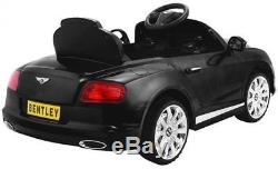 12V Bentley GTC Kids Ride On Car Electric RC Remote Control WithLights MP3