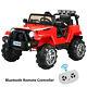 12v Electric Battery Kids Ride On Car Toys Truck Led Mp3 With Remote Control Red