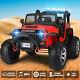 12v Electric Jeep Kids Ride On Truck Car Toy Auto Return Spring Suspension Redrc