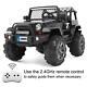 12v Electric Kid Ride On Car Truck Jeep Multifunction Music Light Remote Control