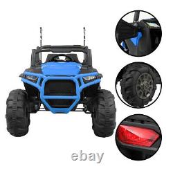 12V Electric Kids Ride-On Car SUV with MP3 3 Speeds LED Lights Bluetooth RC New