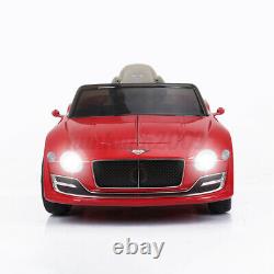 12V Electric Kids Ride On Car Truck Toy Remote Control LED MP3 For Bentley exp12