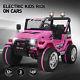 12v Electric Kids Ride On Cars Powered Jeep Toys Led Lights Withremote Control