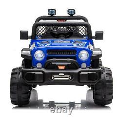 12V Electric Kids Ride On Truck Car Toy Battery 2-Seater Remote Control 6 Colors