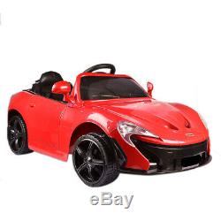 12V Electric Ride On Car Kids Jeep Power Toy 3 Speed Remote Control MP3 Red