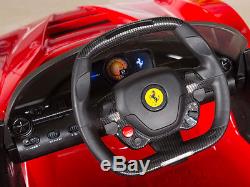 12V Ferrari LaFerrari Kids Electric Ride On Car with MP3 and Remote Control Red