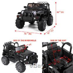 12V Jeep Style Electric Kids Ride On Car Battery Powered with Remote Control & MP3