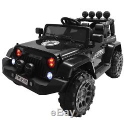 12V Jeep Style Electric Kids Ride On Car with Remote control, Facelift Grille