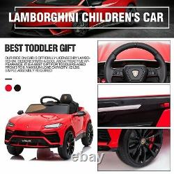 12V Kid Ride on Car with 2.4Ghz Remote Control Licensed Lamborghini Rechargeable