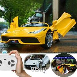 12V Kid Ride on Sport Car Toy Electric Battery Remote Control LAMBORGHINI STYLE