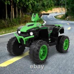 12V Kids Electric 4-Wheeler ATV Quad 2 Speeds Ride On Car withMP3&LED Lights
