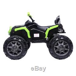 12V Kids Electric ATV Ride-On Toy Children Car with 2 Speeds, LED Lights, Sounds