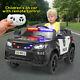 12v Kids Electric Police Car Ride On Car Suv Truck Toys With Remote Control Horn