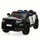 12v Kids Police Ride Electric Toy Cars 2.4g Remote Led Flashing Light Music Horn