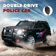 12v Kids Police Ride On Suv Cars Electric With 2 Speeds Light Sirens Usb Aux Black