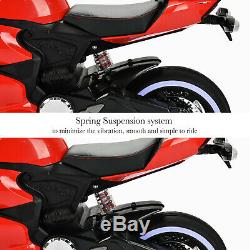 12V Kids Racing Style Motorcycle Powered Electric Ride On Toy Car Training Wheel