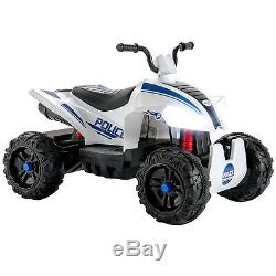 12V Kids Ride On ATV Car Quad Electric 4 Wheeler Toy With Led Headlights 2 Speed