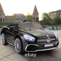 12V Kids Ride On Car 3 Speed Licensed Mercedes Benz withRemote Control MP3 Black