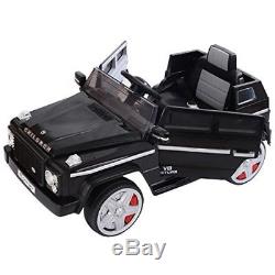 12V Kids Ride On Car Battery Power Wheels RC Remote Control with LED Lights MP3