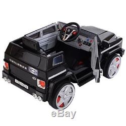 12V Kids Ride On Car Battery Power Wheels RC Remote Control with LED Lights MP3