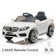 12v Kids Ride On Car Electric Car Withmp3 Led Lights Toy Gift Remote Control White