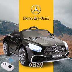 12V Kids Ride On Car Licensed Mercedes Benz 3 Speed withRemote Control MP3 Black