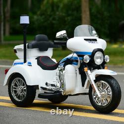 12V Kids Ride On Car Motorcycle Battery Powered 3 Wheel Electric Trike Tricycle