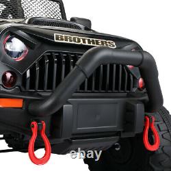 12V Kids Ride On Jeep with Remote Control Electric Car 3 Speeds