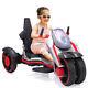 12v Kids Ride On Racing Car Battery Power Wheels Electric Withmusic White