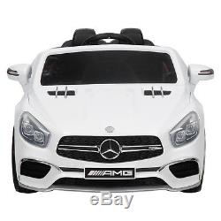 12V Kids Ride On Toy Car Licensed Mercedes-Benz RC Remote Control Radio & MP3