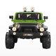 12v Kids Ride On Toy Car With Remote Control, 4 Speed, Led Light, Mp3 Green