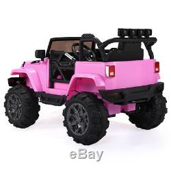 12V Kids Ride On Truck 3 Speed Battery Powered Electric Car with Remote Control