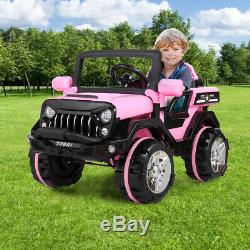 12V Kids Ride On Truck Car Electric Toy SUV Style Remote Control with LED MP3