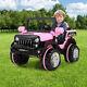 12v Kids Ride On Truck Car Electric Toy Suv Style Remote Control With Led Mp3