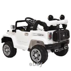 12V Kids Ride On Truck Car Parent Remote Control Motorized Cars for Kids Music