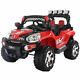 12v Kids Ride On Truck Car Suv Mp3 Rc Remote Control With Led Lights Music
