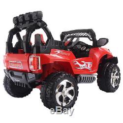 12V Kids Ride On Truck Car SUV MP3 RC Remote Control with LED Lights Music