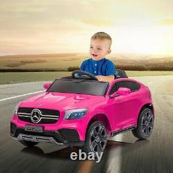 12V Kids Ride On Vehicle Car Licensed Mercedes Benz GLC withRemote Control Pink