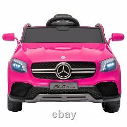 12V Kids Ride On Vehicle Car Licensed Mercedes Benz GLC withRemote Control Pink