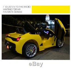 12V Kids Ride on Car Lamborghini Childrens Electric Toy Battery Power + MP3 Play
