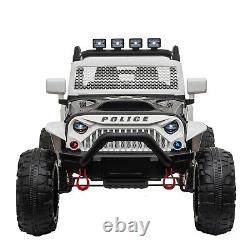 12V Kids Ride on Truck Style Battery Powered Police Car SUV withRemote Control