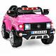 12v Kids Truck Suv Ride-on Car Toys With 2 Speeds, Lights, Music, Parent Control