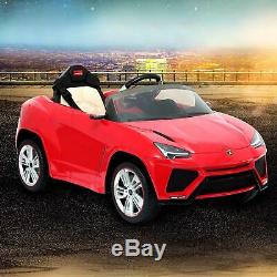 12V Lamborghini Kids Ride on Car Toys Electric Battery with Remote Control Light