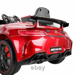 12V Licensed Kids Ride On Car Electric Vehicle withRemote Control Music Horn Red