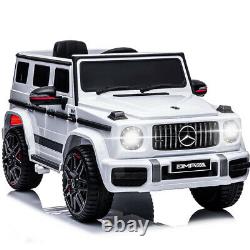 12V Licensed Mercedes Benz AMG G63 Ride On Car with Remote Control for Kids MP3