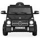 12v Licensed Mercedes Ride On Car Parent Control Builtin Speakers Aux Matte Blck